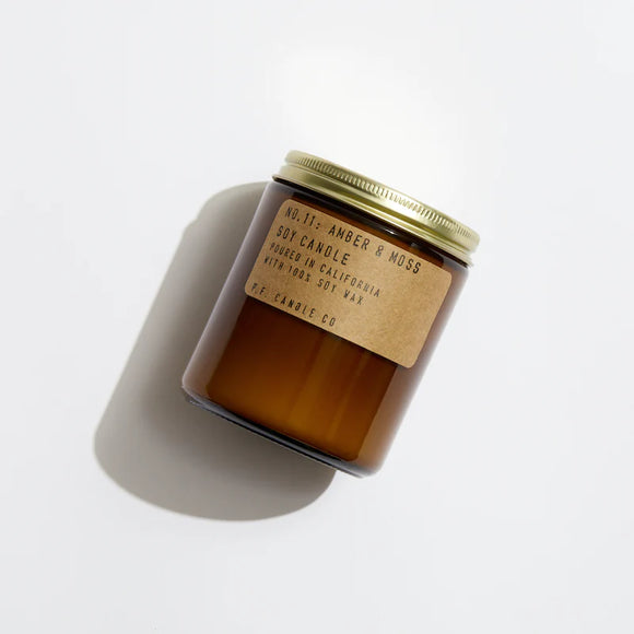 Amber & Moss Candle by P.F. Candle