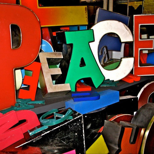 2014 Vision of Peace: MAKE PEACE YOUR SIGN - The Whole 9 Gallery