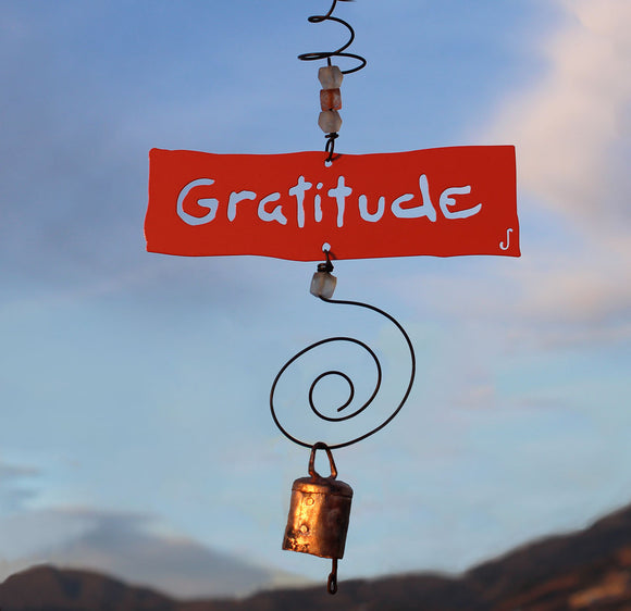 Gratitude Inspirational Chime - The Whole 9 Gallery