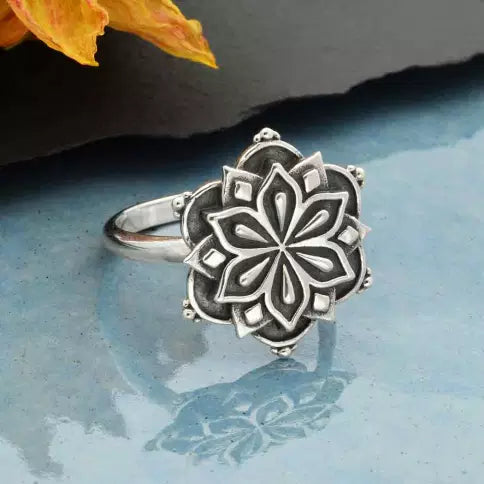 Silver Tribal Ring