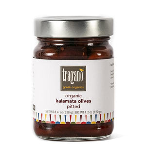 Organic Kalamata Olives by Tragano