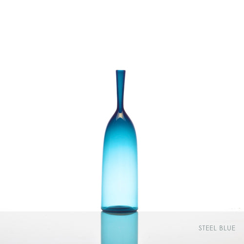Small Angelic Bottle in Steel Blue by Joe Cariati