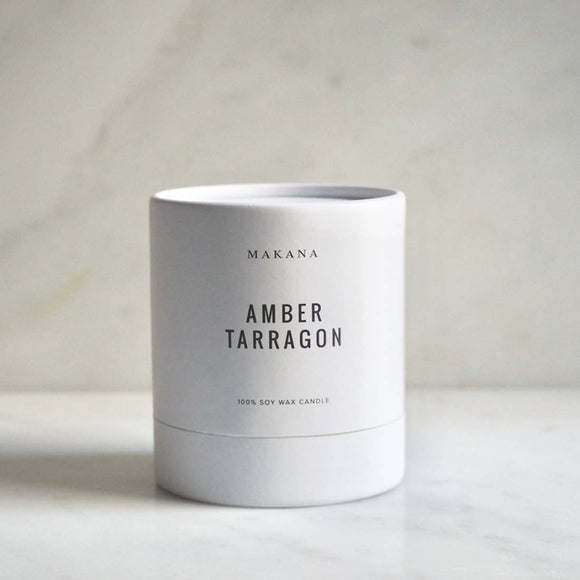 Amber Tarragon Candle by Makana