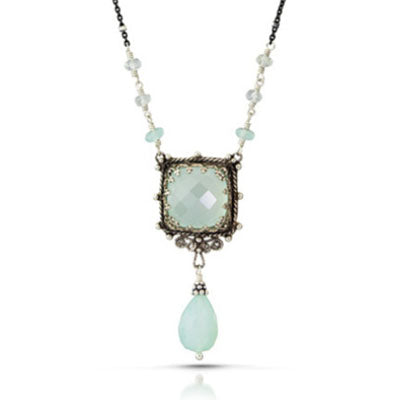 Chalcedony Window NecklaceVanessa Mellet - The Whole 9 Gallery