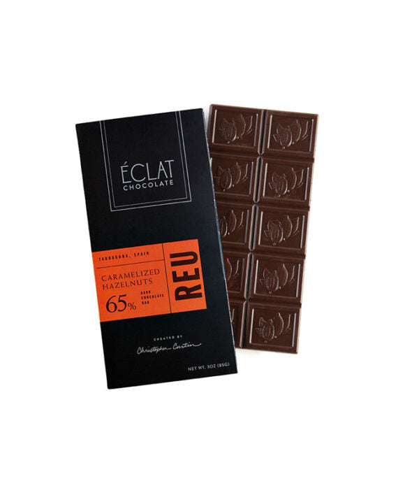 Caramelized Hazelnut Chocolate Bar by Éclat Chocolate