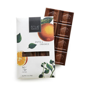 Orange and Zuta Parallel Bar by Éclat Chocolate