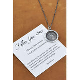 Follow Your Star, Wax Seal Necklace