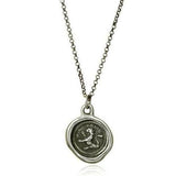 I Rise, Wax Seal Necklace of Lion