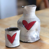 Love Heart Mini Pitcher from Zpots