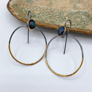 Rim Hoop Earrings by Austin Titus